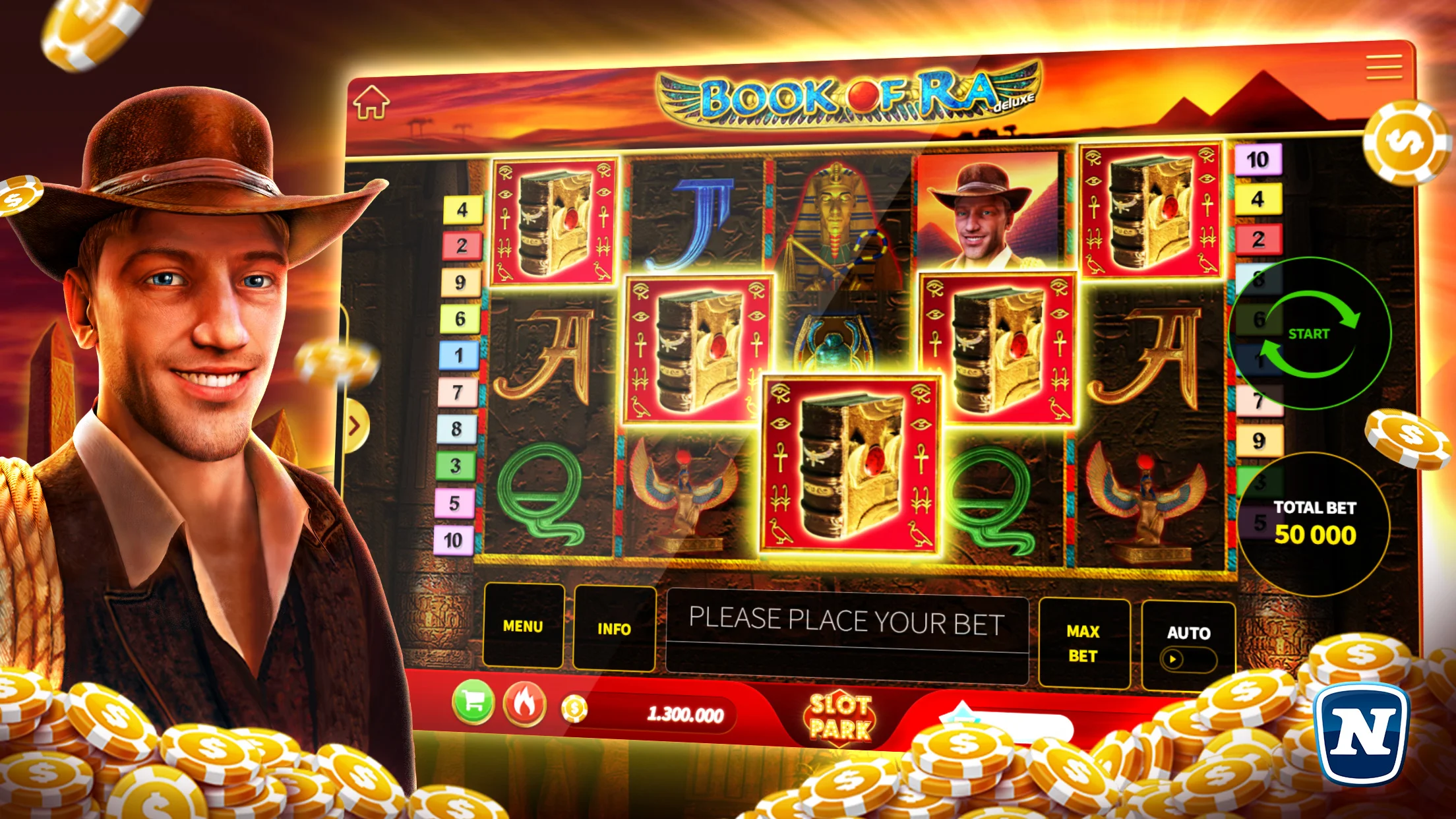 Ảnh chụp màn hình ứng dụng Bitcasino với tính năng cá cược trực tiếp